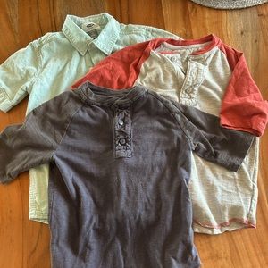 Bundle of 3 XS Gap / Old Navy Shirts (sz 4 -5)